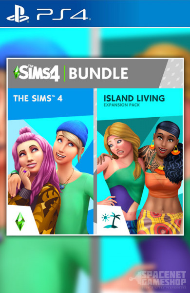 The Sims 4 & Island Living Bundle PS4